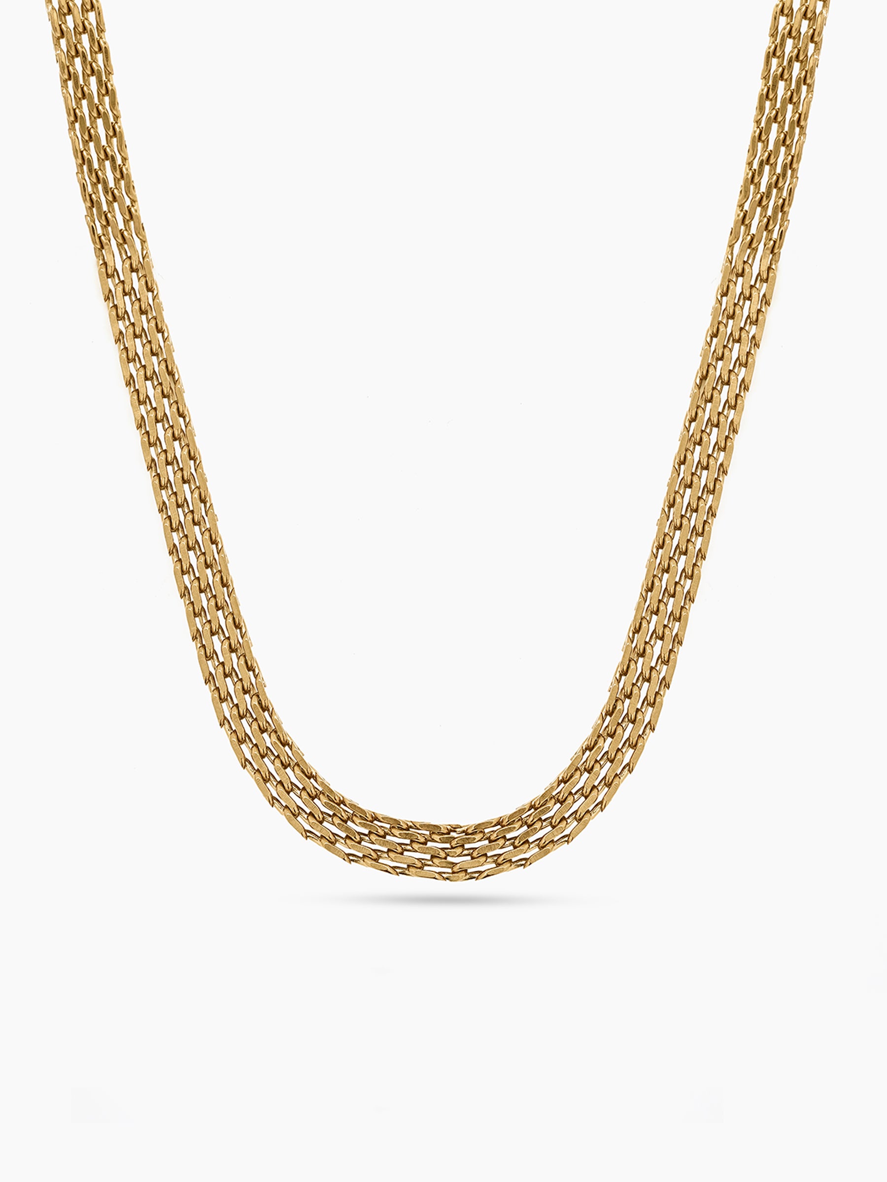 Carina Link 18K Gold Plated Women's Chain Gold