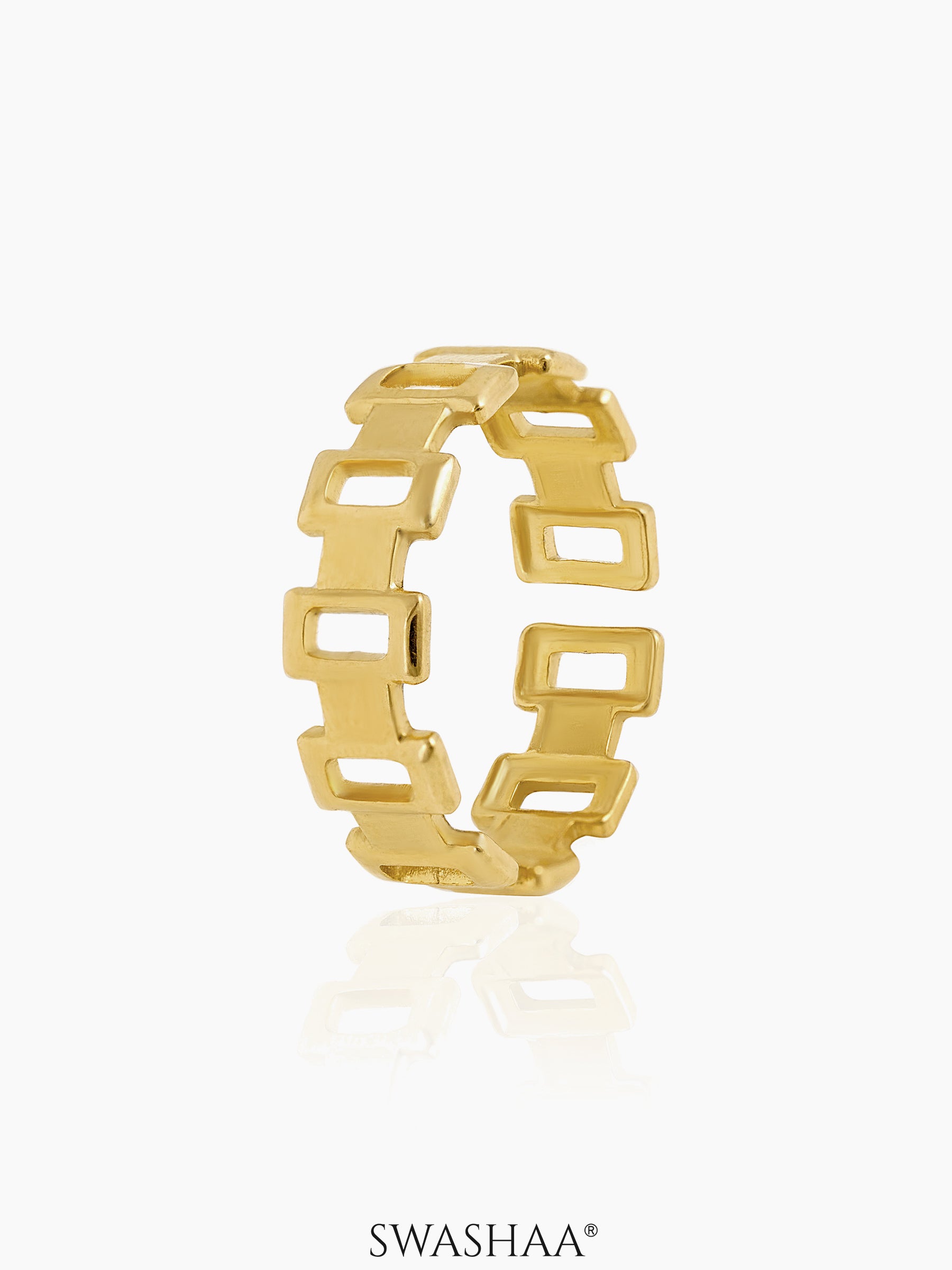 Carlotta 18K Gold Plated Ring Gold