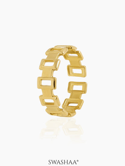 Carlotta 18K Gold Plated Ring Gold