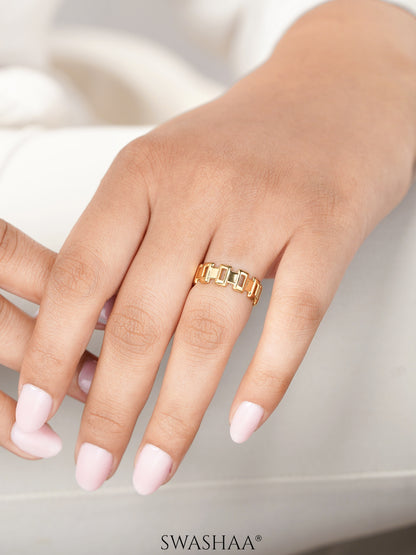 Carlotta 18K Gold Plated Ring