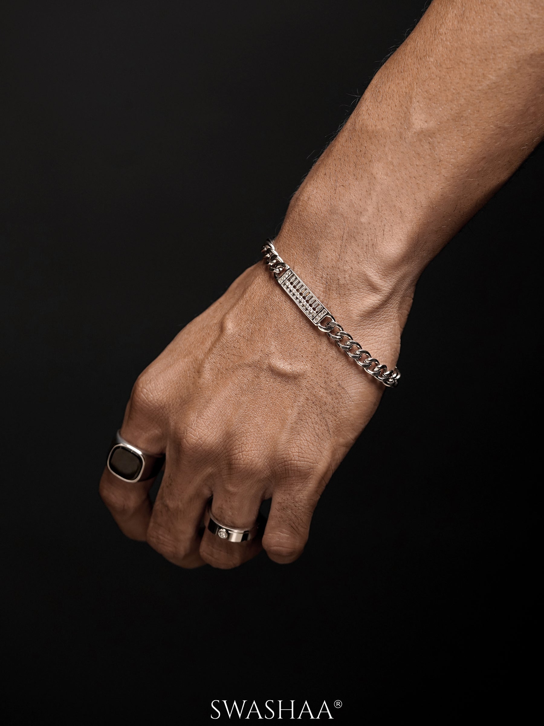 Rivaro Silver Men's Ring