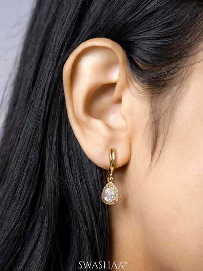 Catalina 18K Gold Plated Hoop Earrings