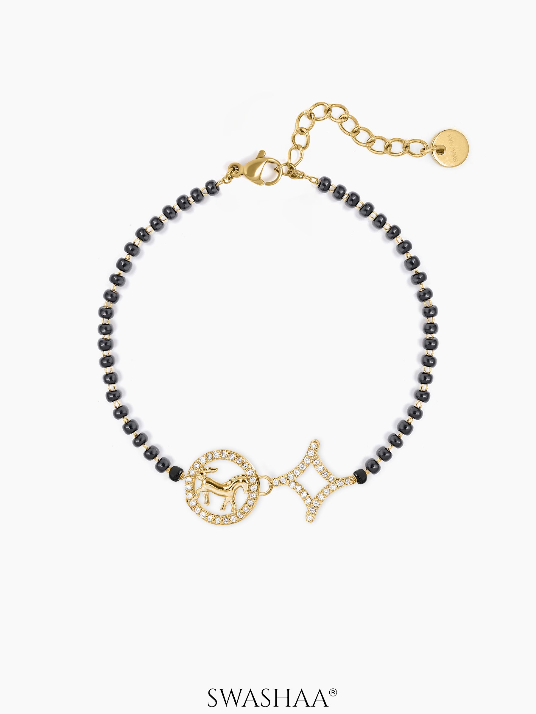 Charvi 18K Gold Plated Mangalsutra Bracelet