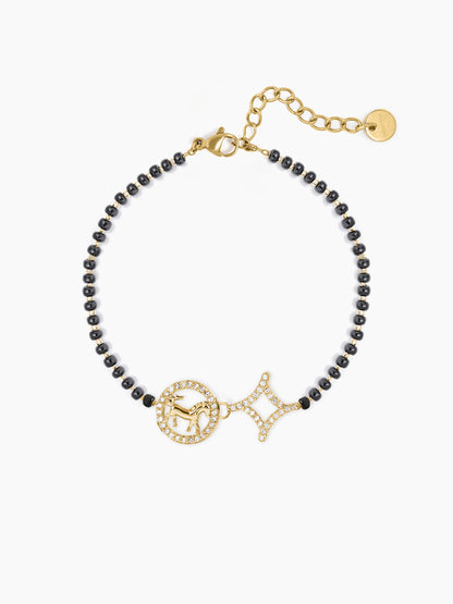 Charvi 18K Gold Plated Mangalsutra Bracelet Gold