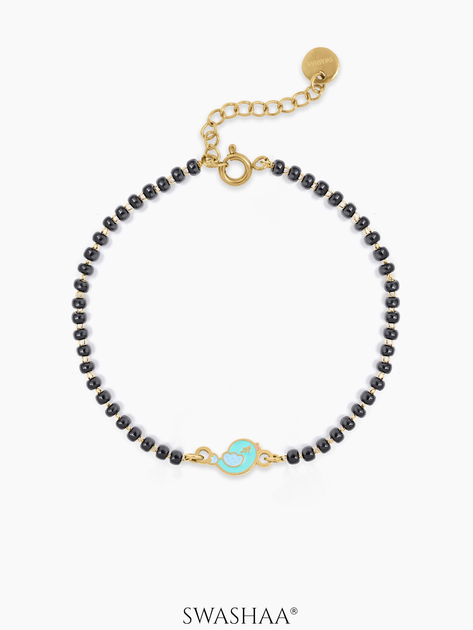 Chirpy Bird 18K Gold Plated Kid’s Nazariya Bracelet Gold
