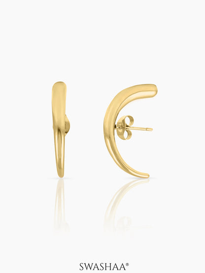 Clara 18K Gold Plated Earrings Gold