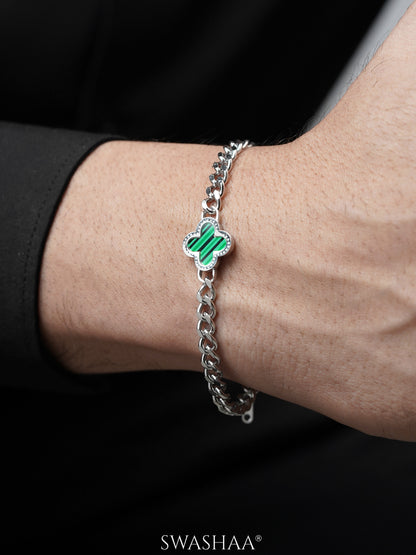 Clover Chain Men's Bracelet