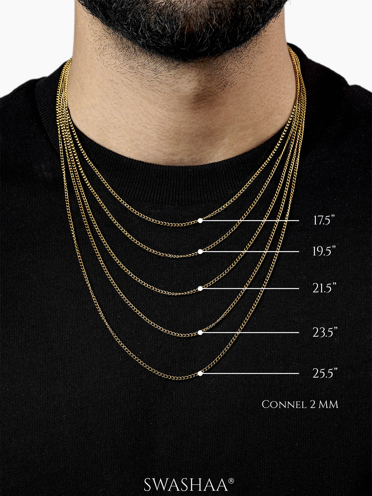 Connel 2 MM Men's Chain