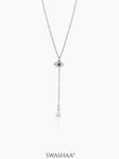 Connor Eye Necklace Silver
