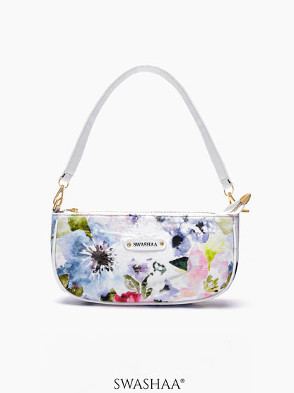 Dahlia Dreams Swinger Bag Dahlia Dreams Print White - Multi Floral