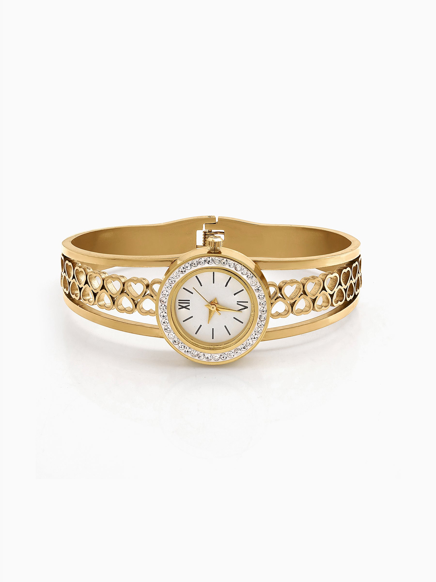 Corina Heart 18K Gold Plated Women's Watch