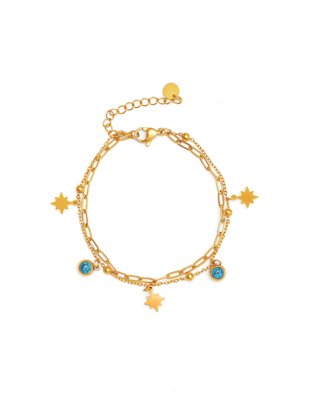 Daaya Star 18K Gold Plated Bracelet