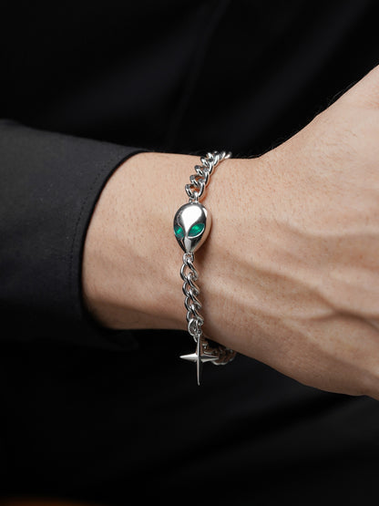 Damiaan Skull Men's Bracelet