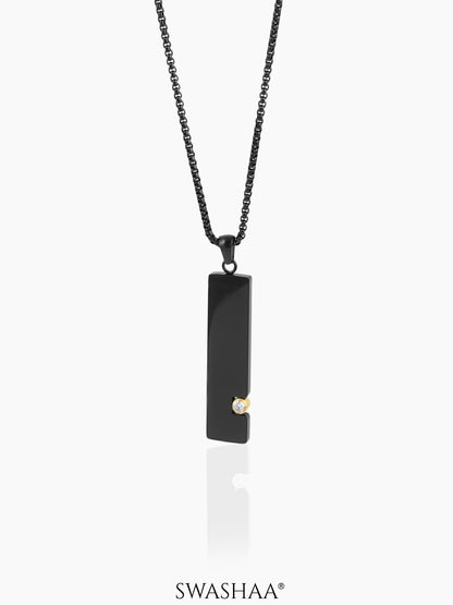 Daniel Men's Chain Pendant Black