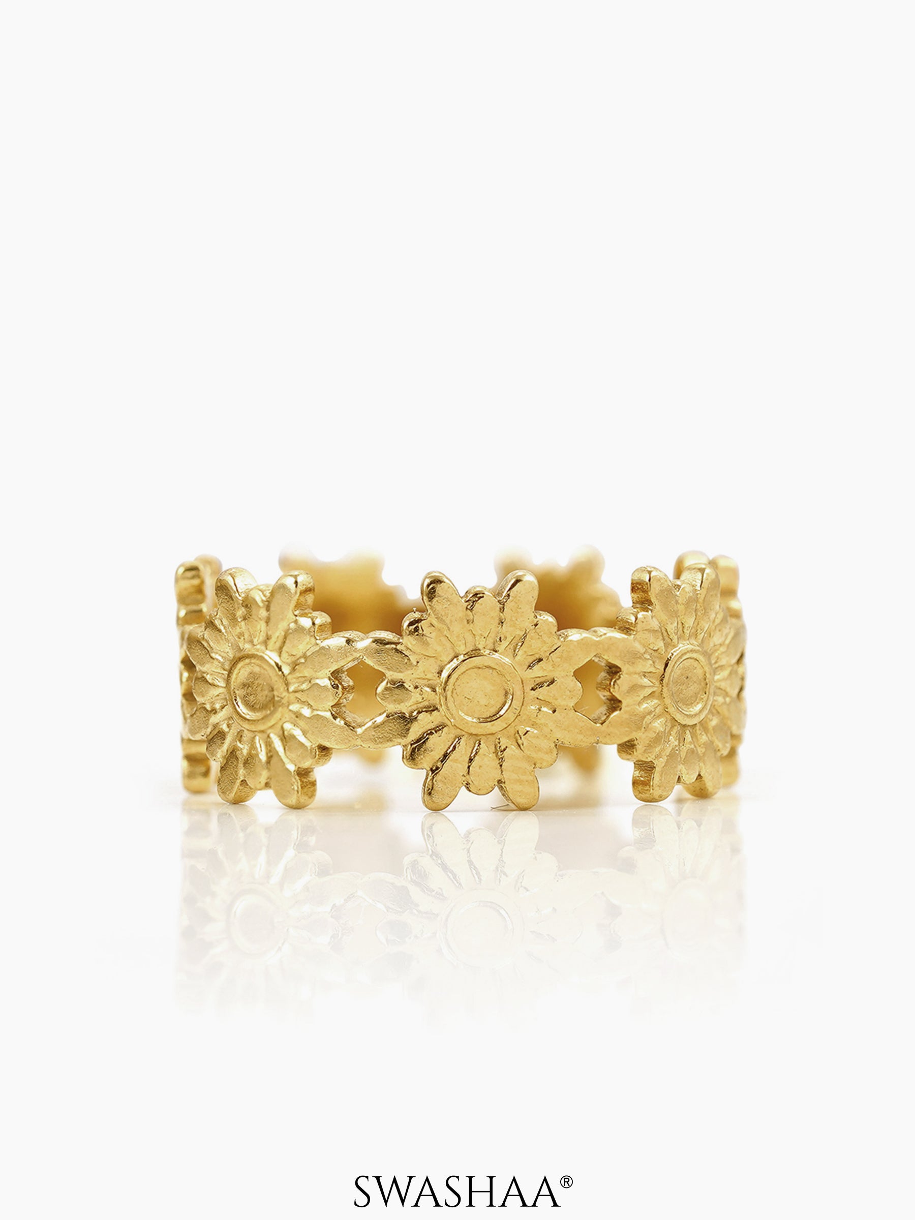 Debra 18K Gold Plated Ring Gold