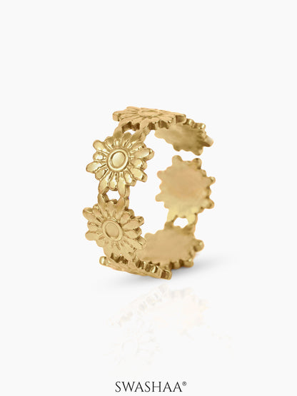Debra 18K Gold Plated Ring Gold