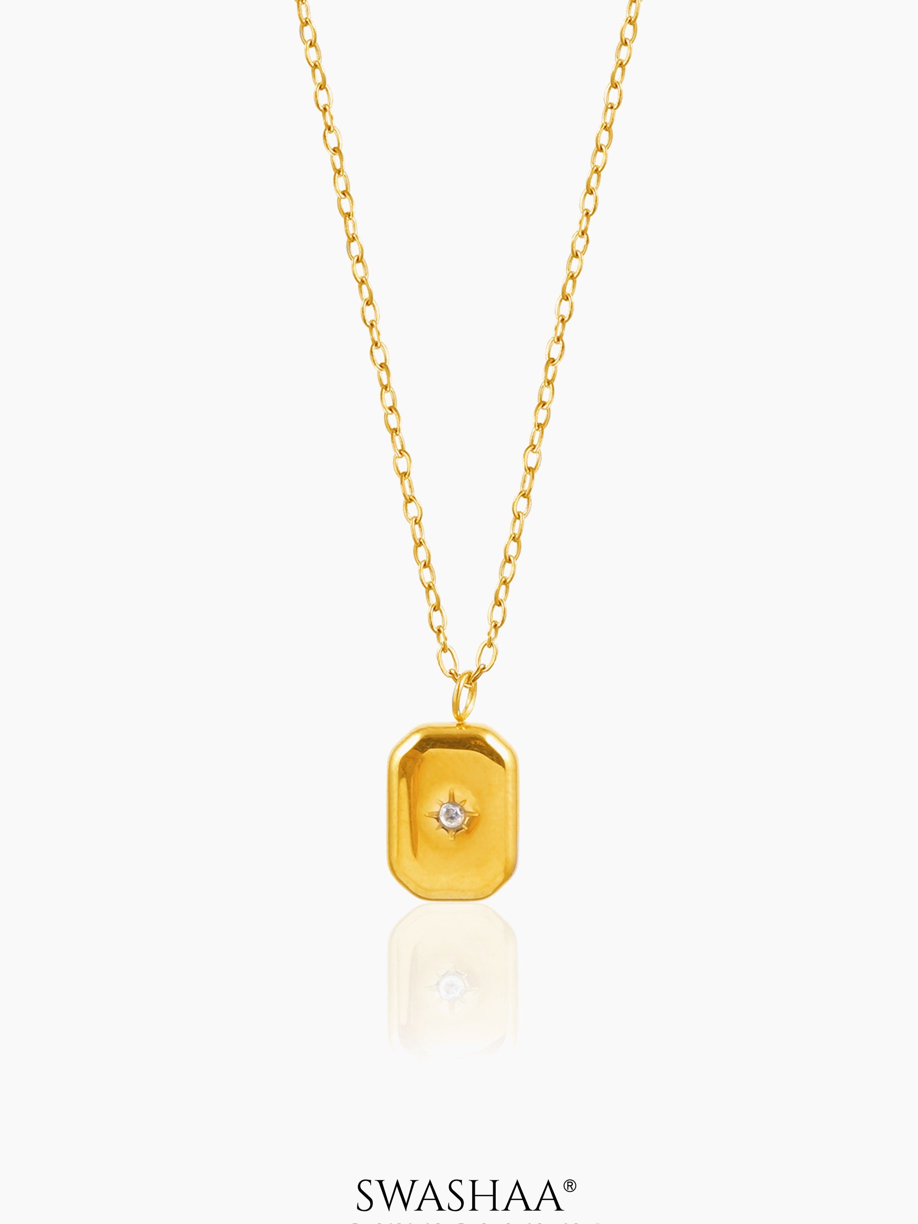 Desma North Star 18K Gold Plated Necklace Gold