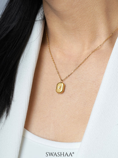 Desma North Star 18K Gold Plated Necklace