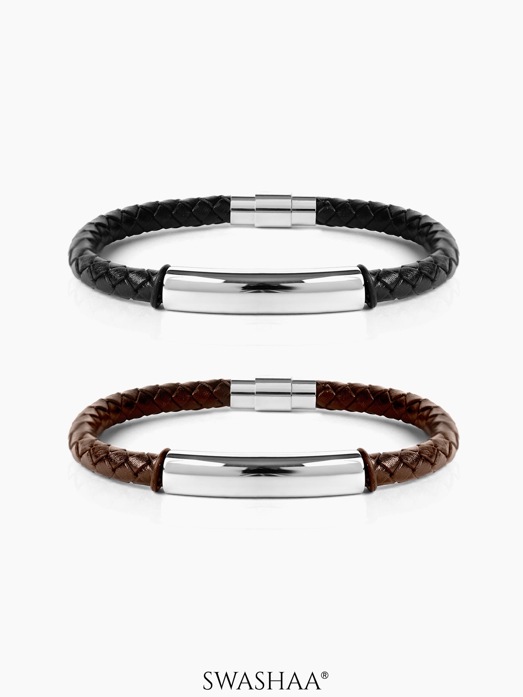 Dexter Men's Leather Bracelet