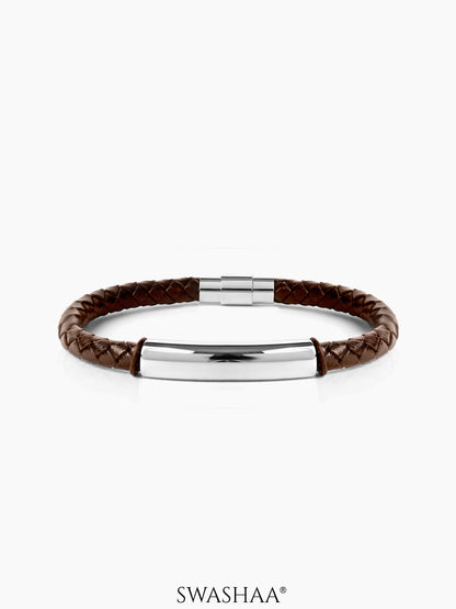 Dexter Men's Leather Bracelet Brown