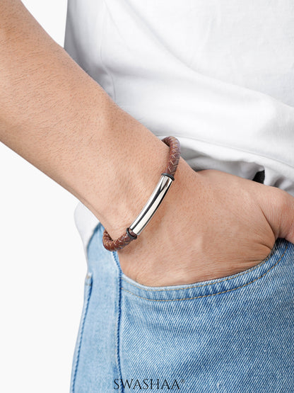 Dexter Men's Leather Bracelet