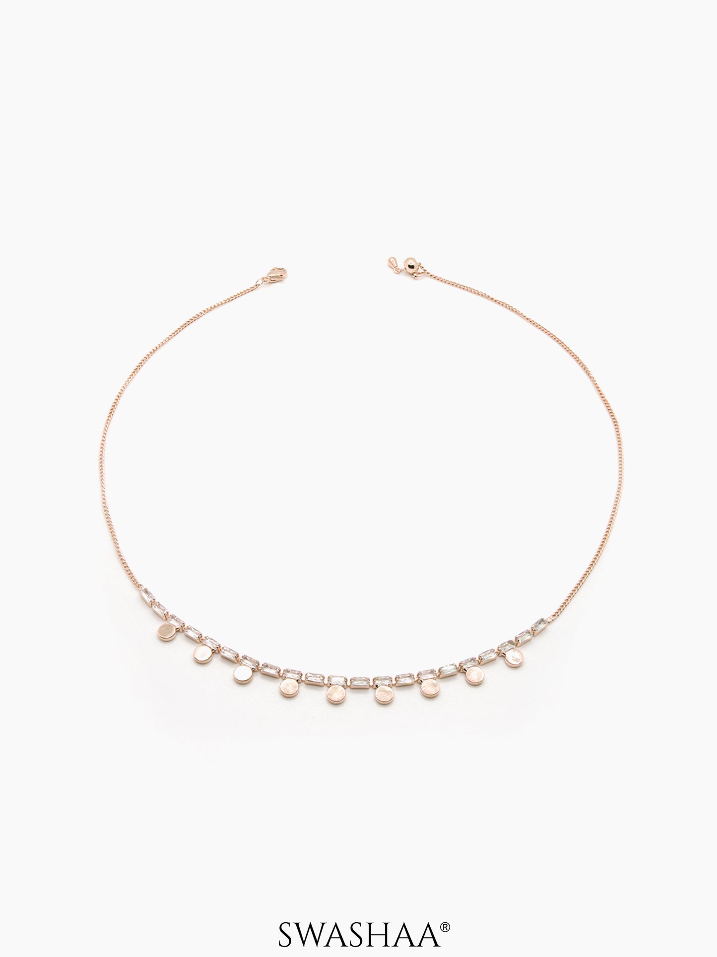 Deza Rosegold Plated Choker Rosegold
