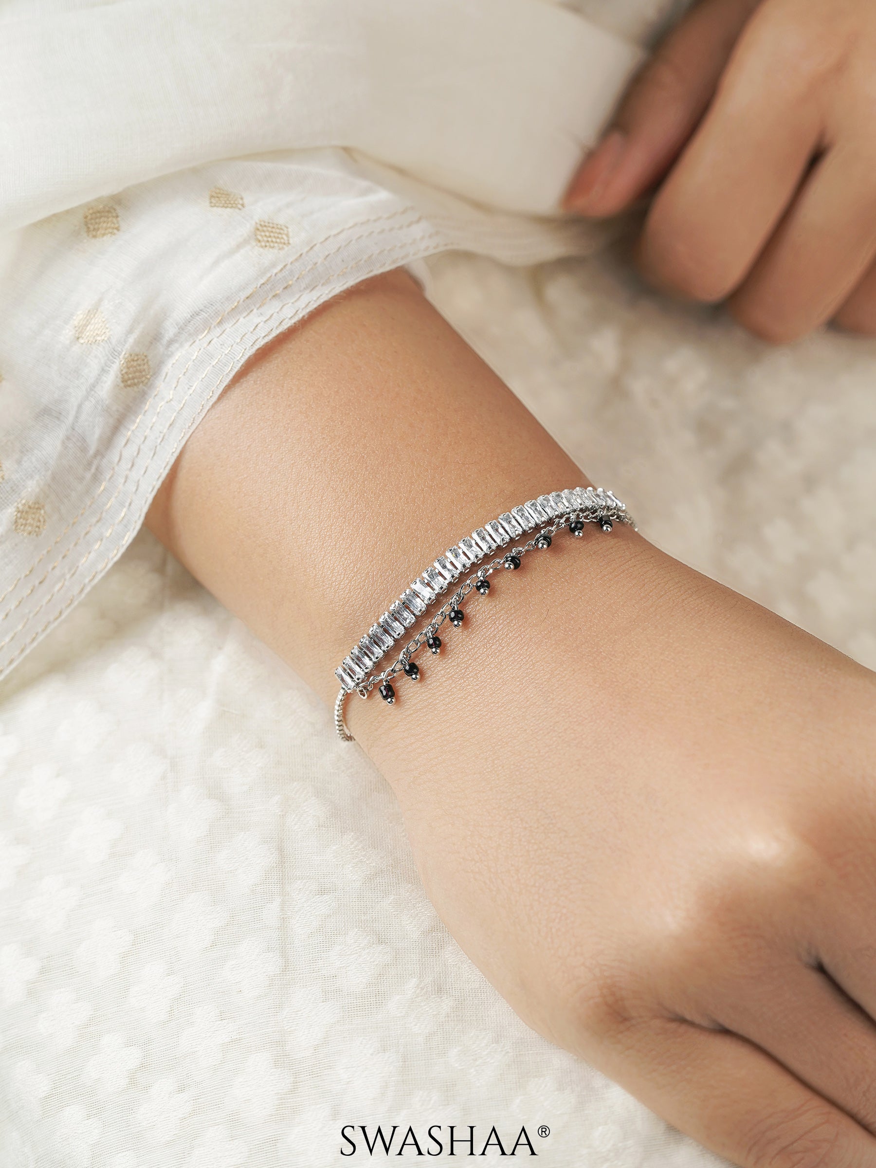 Dia Mangalsutra Bracelet