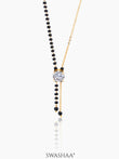 Diantha Diamond Flow 18K Gold Plated Mangalsutra Gold