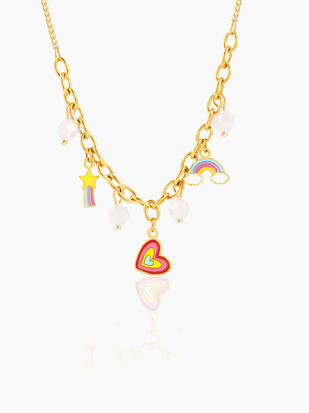 Dora Charms 18K Gold Plated Kid's Necklace Gold