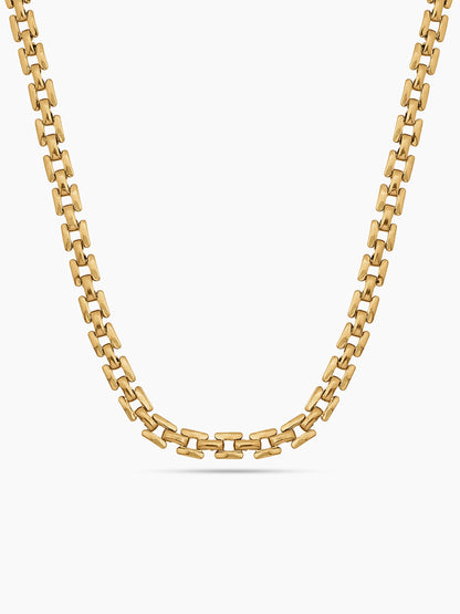 Dorina Link 18K Gold Plated Women's Chain Gold