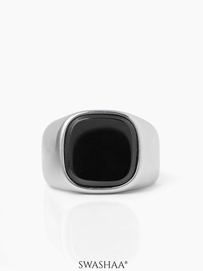 Drax Square Signet Men's Ring