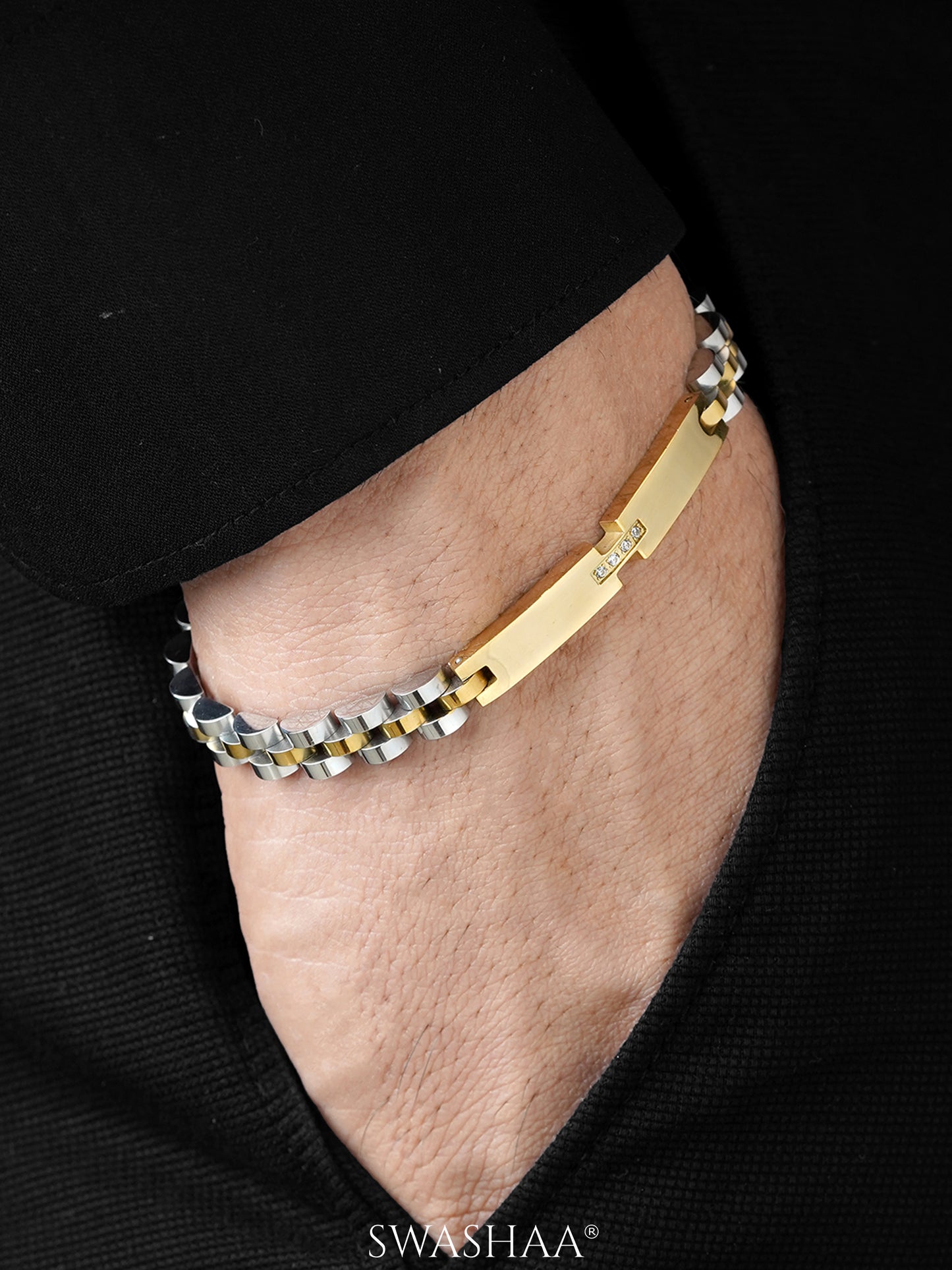 Eagan Men's Watch Belt Bracelet