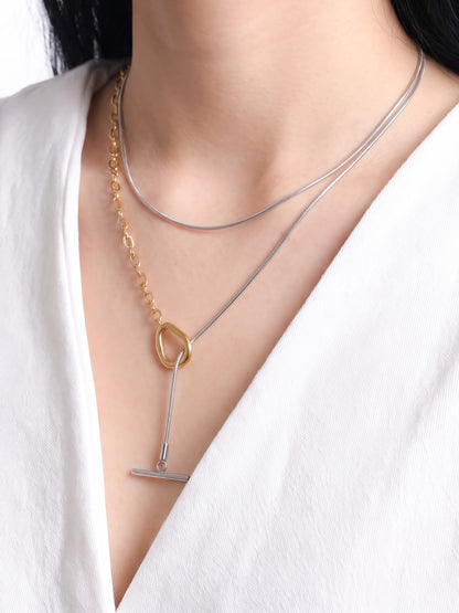 Eira Double Chain Necklace