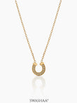 Elari Horseshoe 18K Gold Plated Necklace Gold