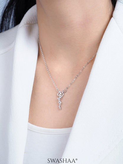 Elaria Blush Vine 18K Gold Plated Necklace