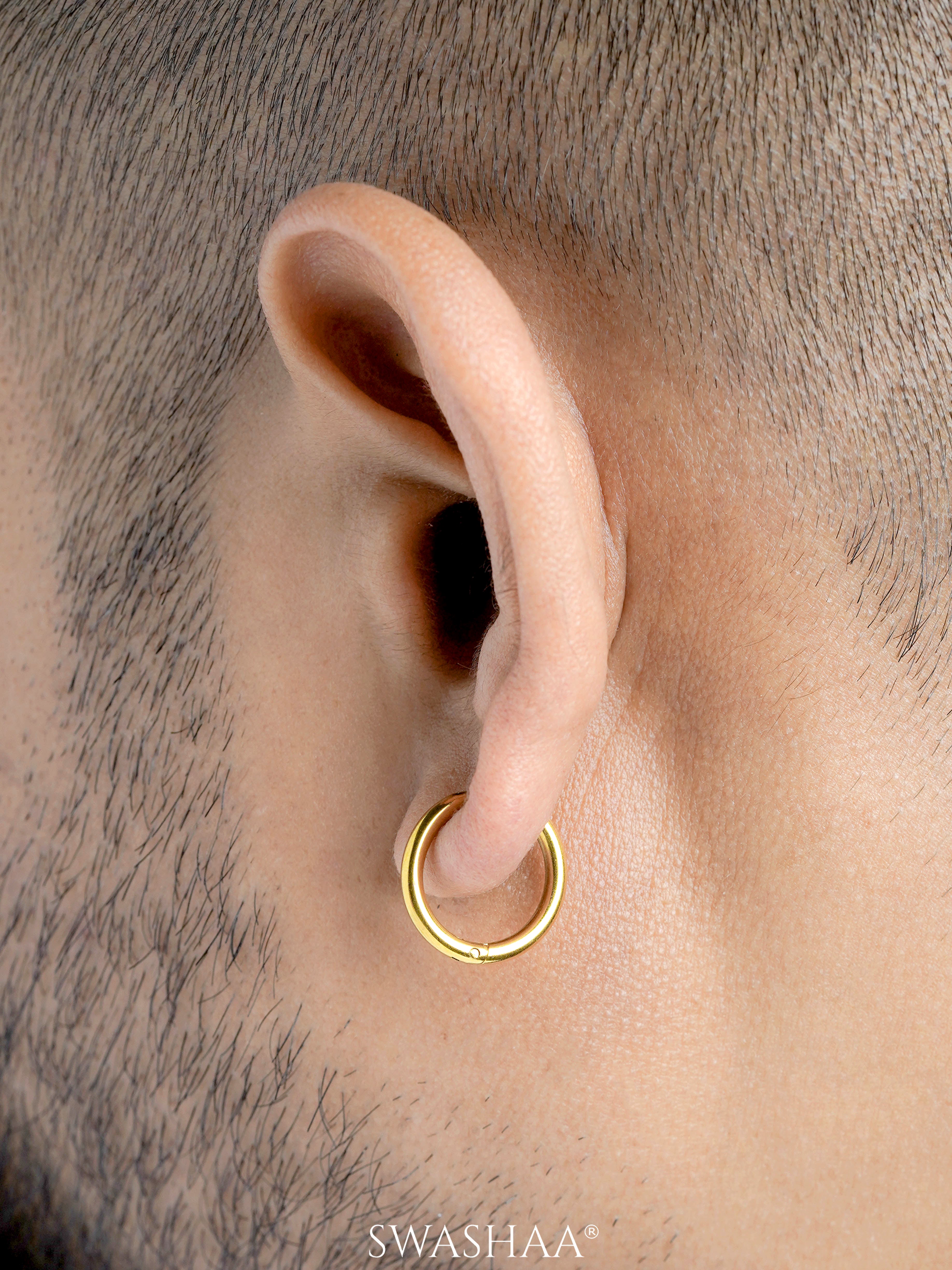 Elco Men's Hoop Earrings