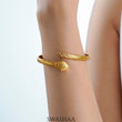 Eli Snake 18K Gold Plated Bracelet Gold