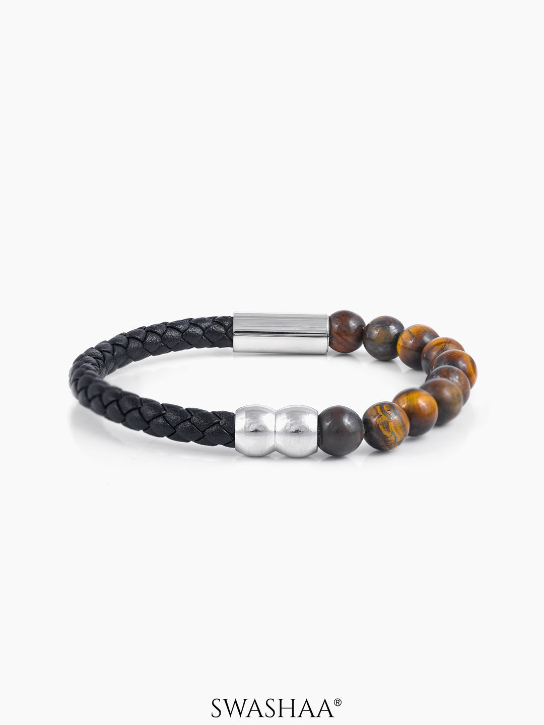 Elio Men's Leather Bracelet
