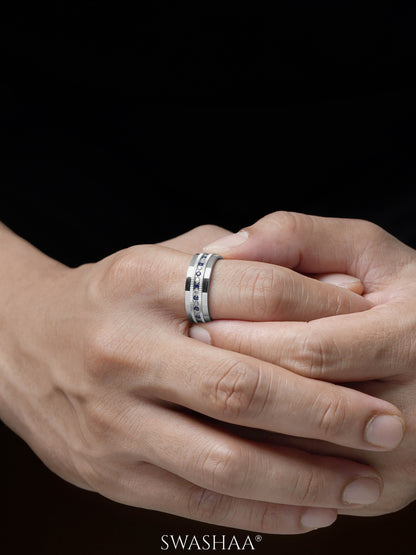 Elric Diamond Band Men's Ring