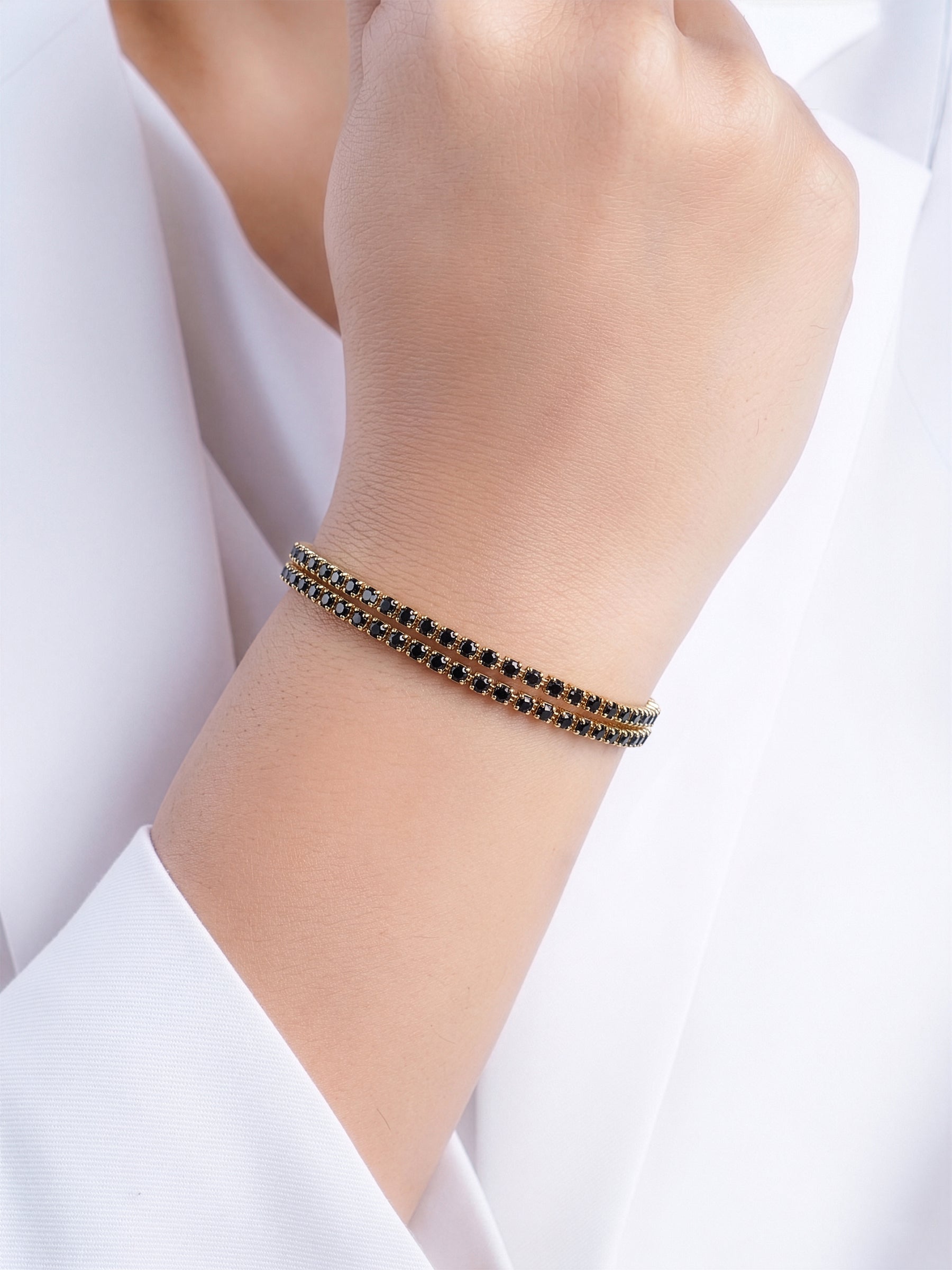 Elvra Diamond Tennis Women's Bracelet