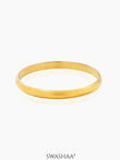 Emiral 18K Gold Plated Bangle Bracelet Gold