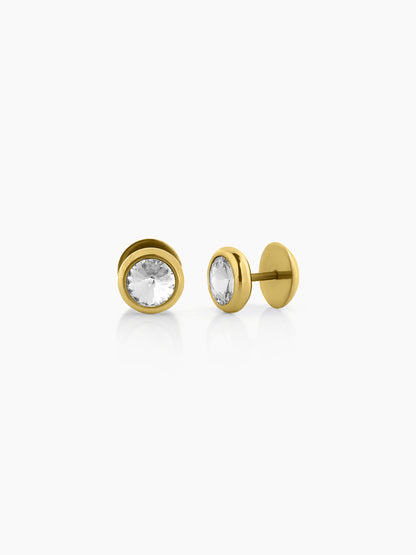 Emo Women's Earrings 18K Gold Plated