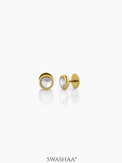 Emo Women's Earrings 18K Gold Plated