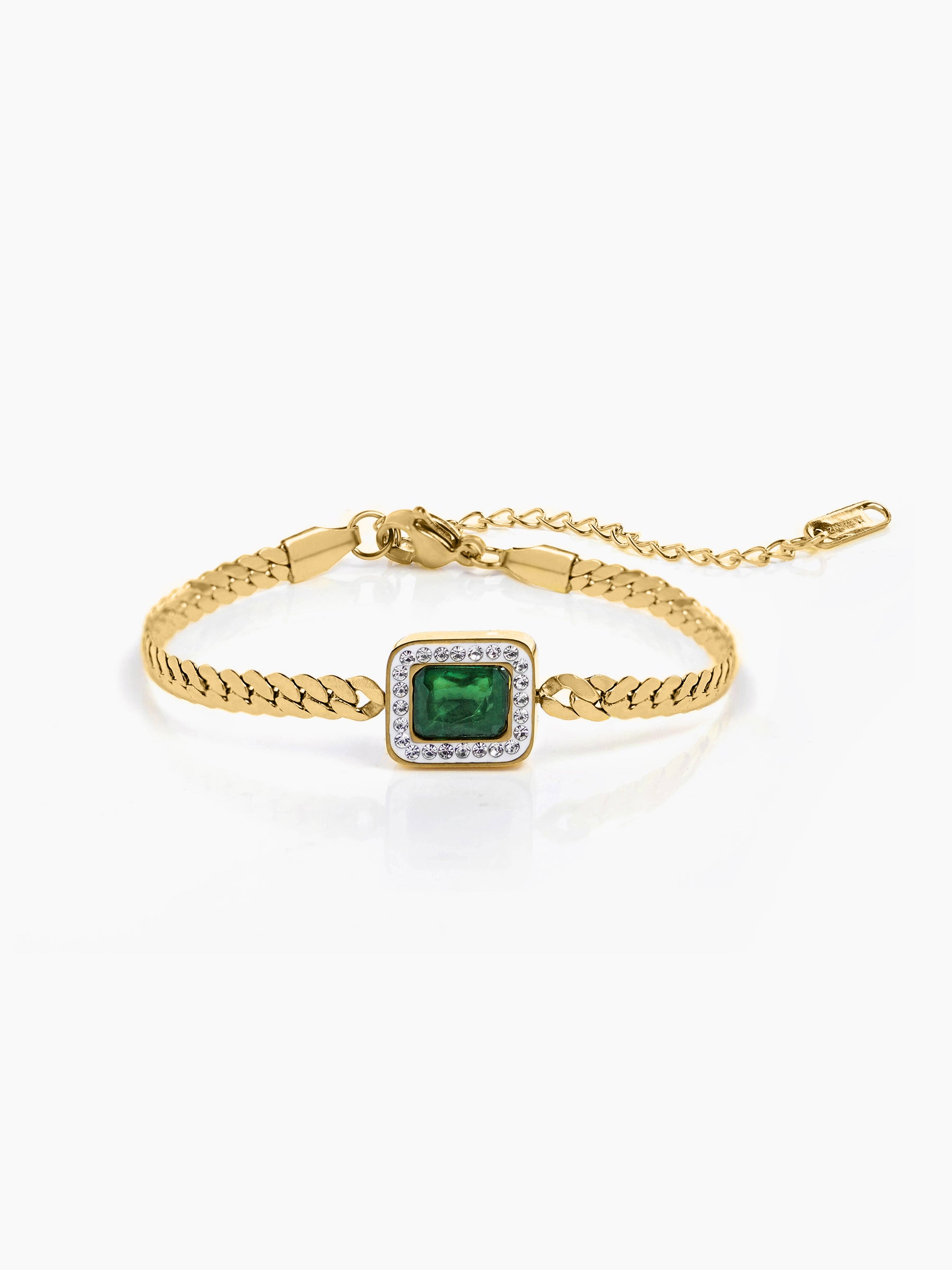 Erin Emarald 18K Gold Plated Bracelet Gold