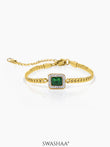 Erin Emarald 18K Gold Plated Bracelet Gold
