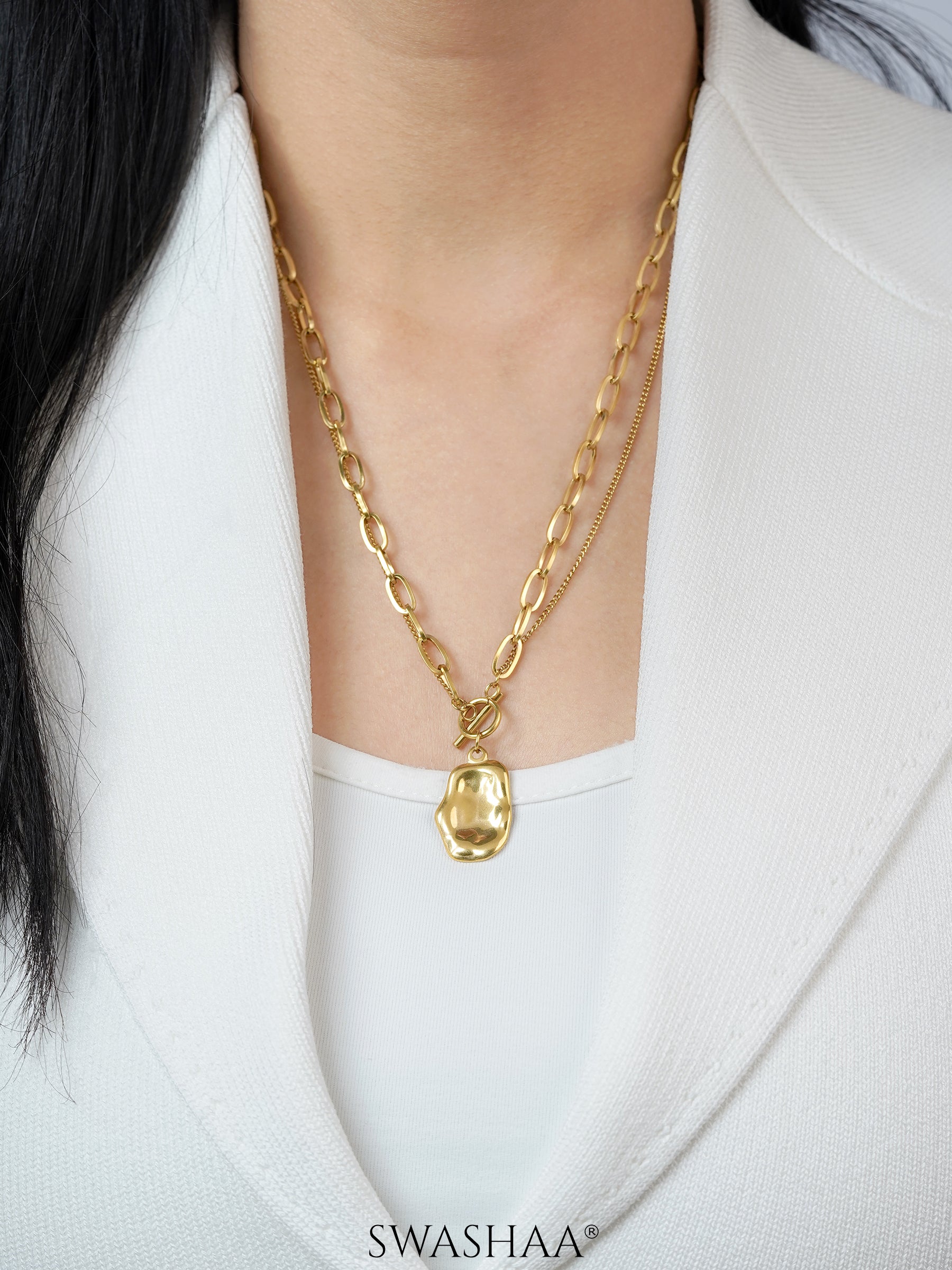 Eshara 18K Gold Plated Necklace