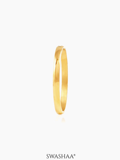 Ethan Men's Kada 18K Gold Plated