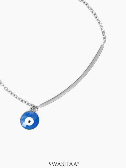Evil Eye Bar Men's Bracelet
