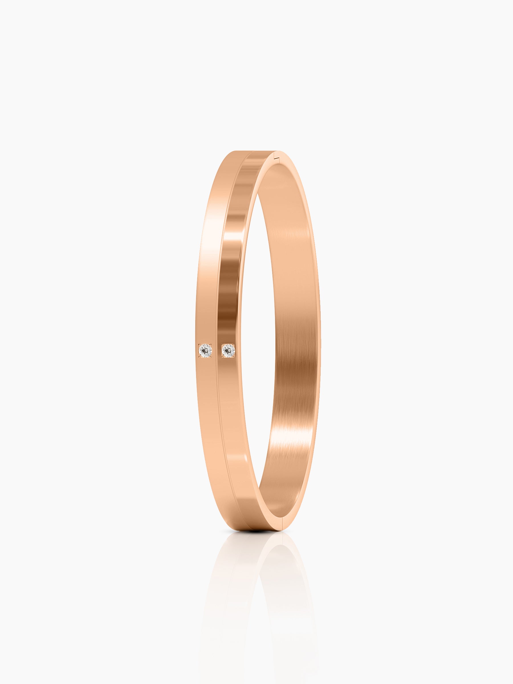 Felipe Rosegold Men's Kada Rosegold