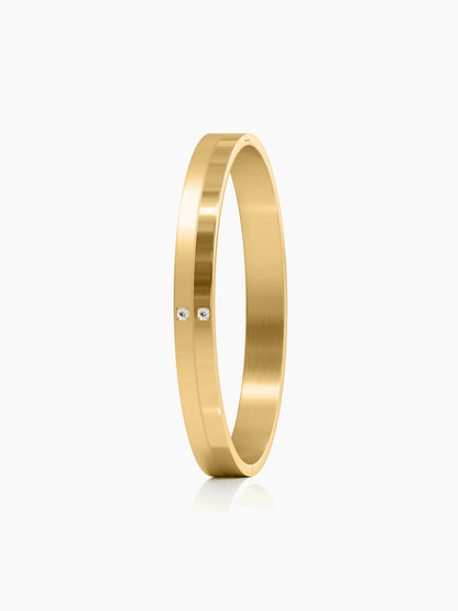 Felipe 18K Gold Plated Men's Kada Gold